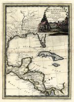 Latin America 1798 Giovanni Maria Casini 24x32, Latin America 1798 Giovanni Maria Casini